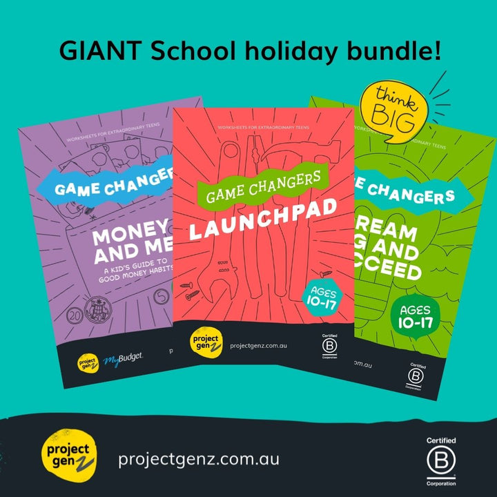 Giant school holiday bundle for teens - Daretodreamshop
