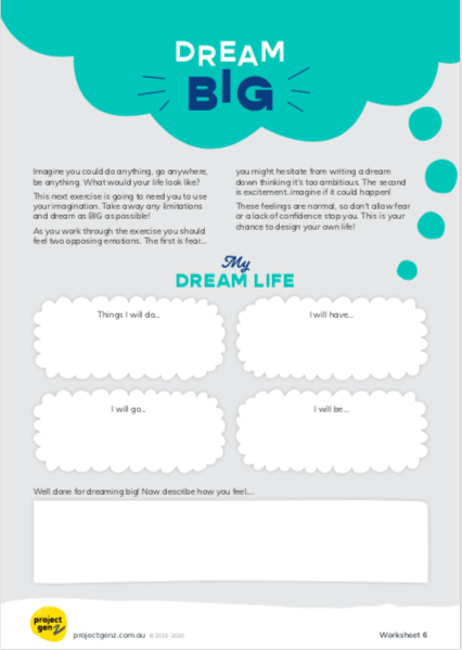Dream big & succeed for teens - Game changers, online program-[ Projectgenz][Daretodreamshop]