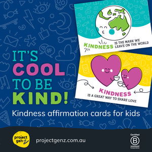 Kindness card challenge for kids!, Affirmation cards-[ Projectgenz][Daretodreamshop]