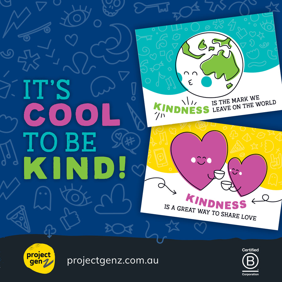 Kindness card challenge for kids!, Affirmation cards-[ Projectgenz][Daretodreamshop]
