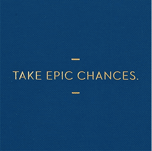 Take Epic Chances notebook, Notebook-[ Projectgenz][Daretodreamshop]