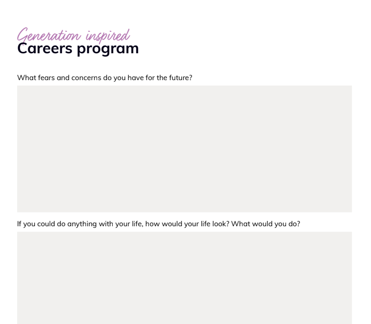 Generation Inspired Careers program, online program-[ Projectgenz][Daretodreamshop]