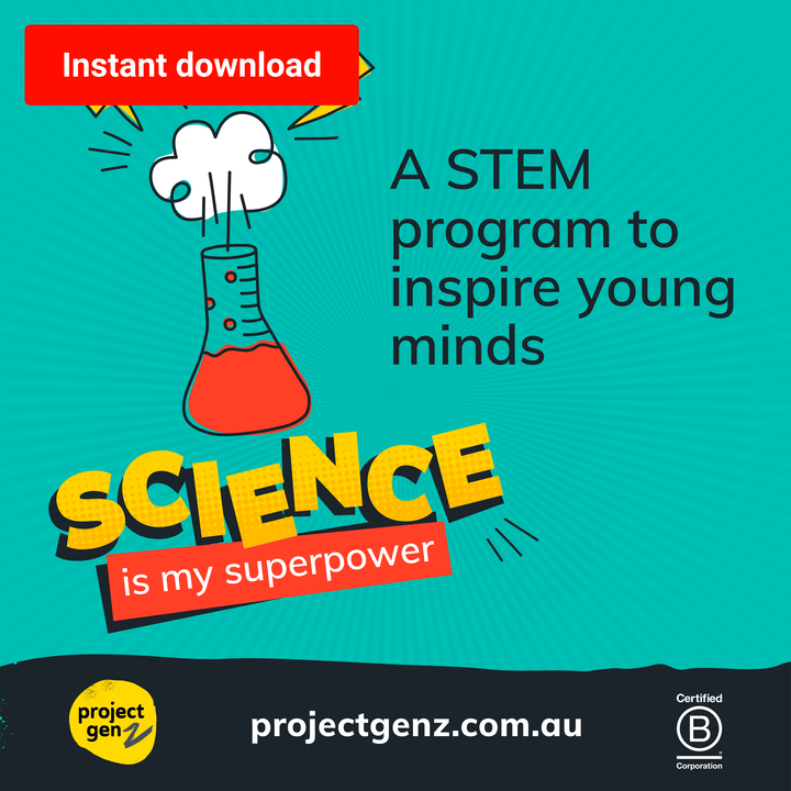 Stem digital program for teens - Science is my Superpower, online program-[ Projectgenz][Daretodreamshop]