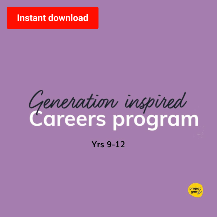 Generation Inspired Careers program, online program-[ Projectgenz][Daretodreamshop]