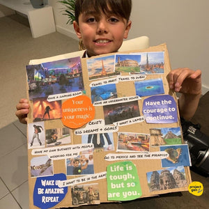 Dream BIG & build a vision board 8-14yrs - Daretodreamshop